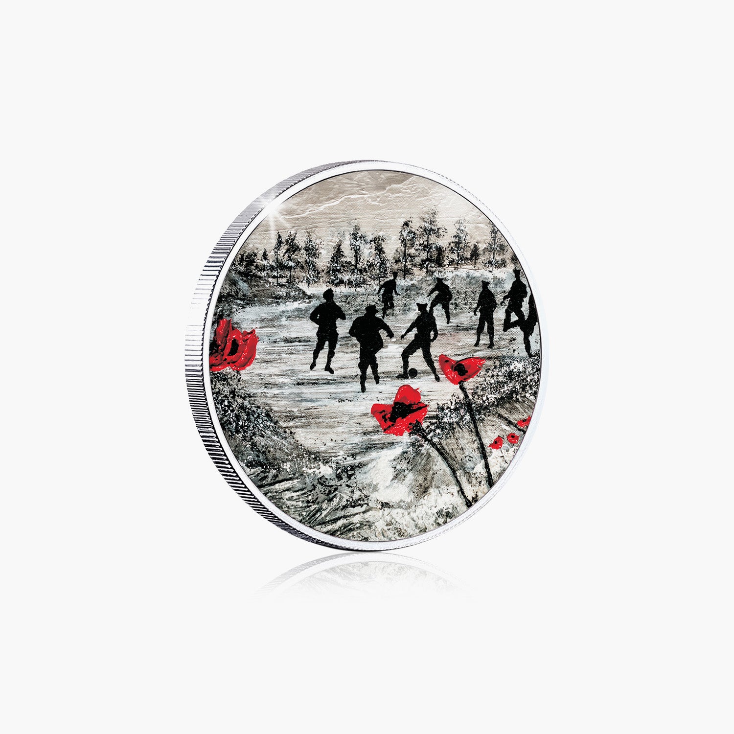 Peace For Christmas Silver-Plated Commemorative
