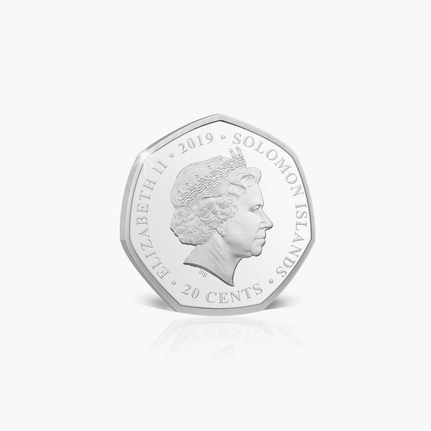 Supersonic Silver-Plated 20 Cents Coin