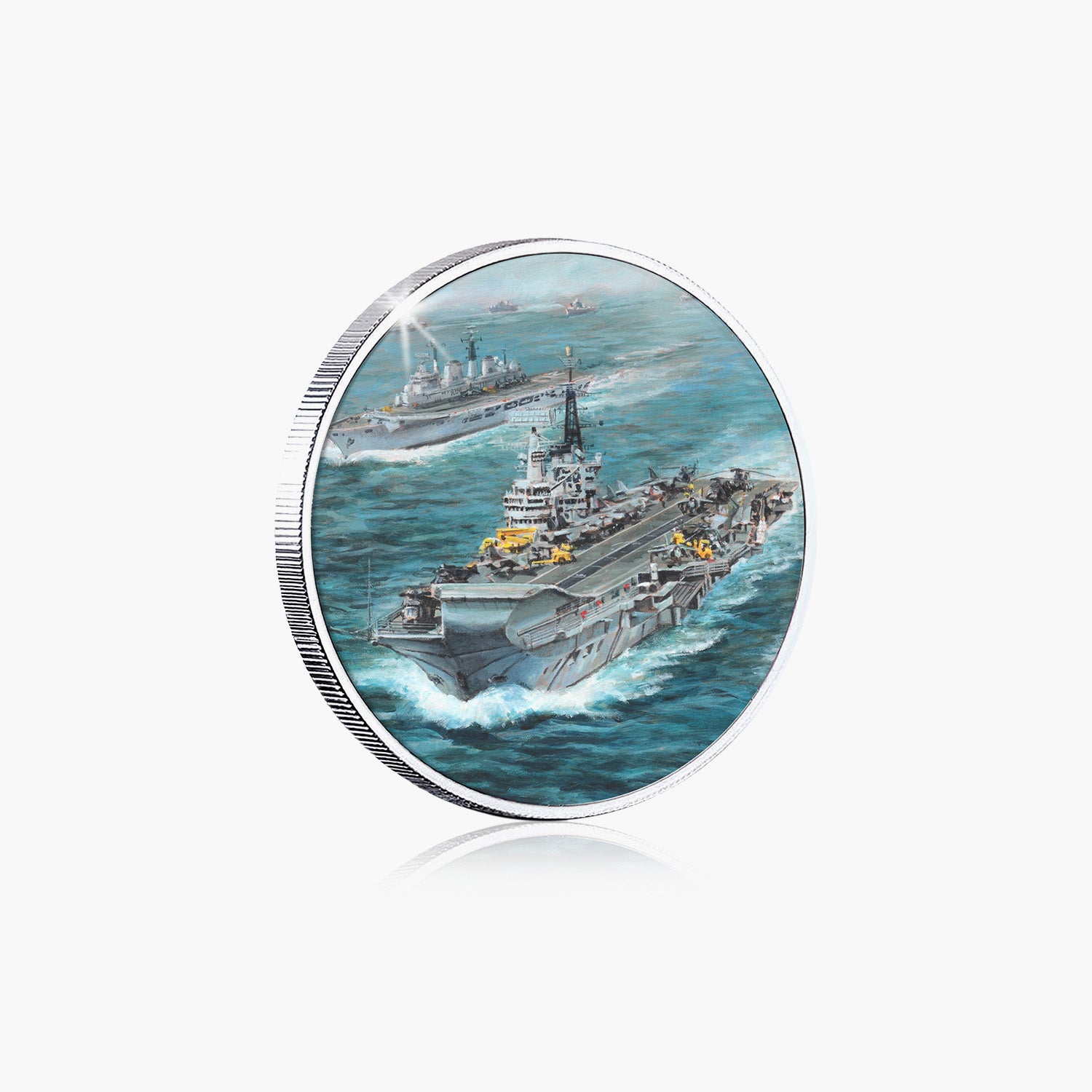 Task Force Sails Silver-Plated Commemorative