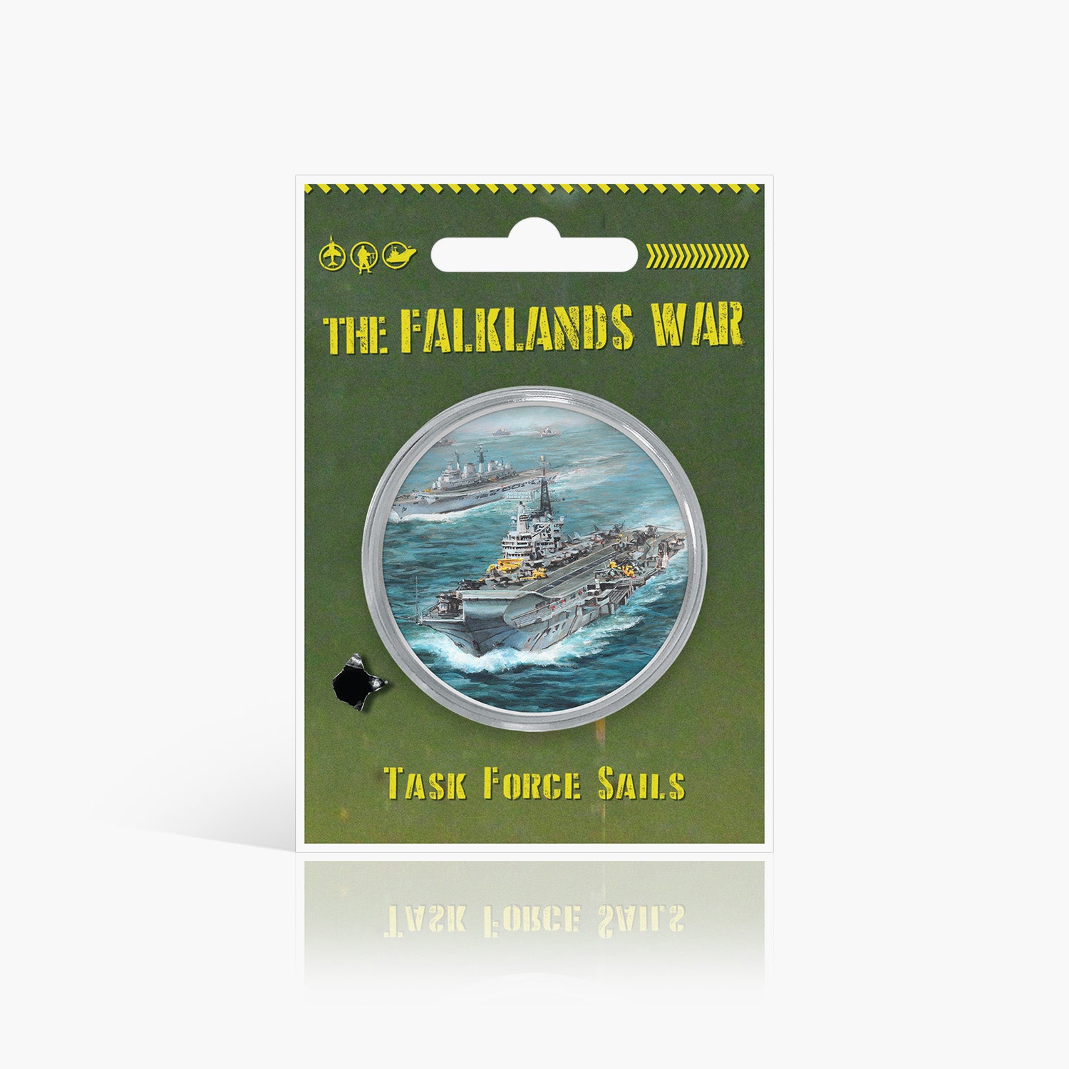 Task Force Sails Silver-Plated Commemorative