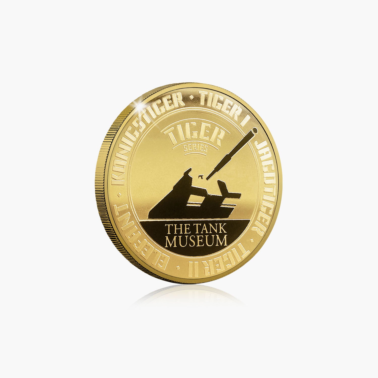 Tiger II Gold-Plated Commemorative