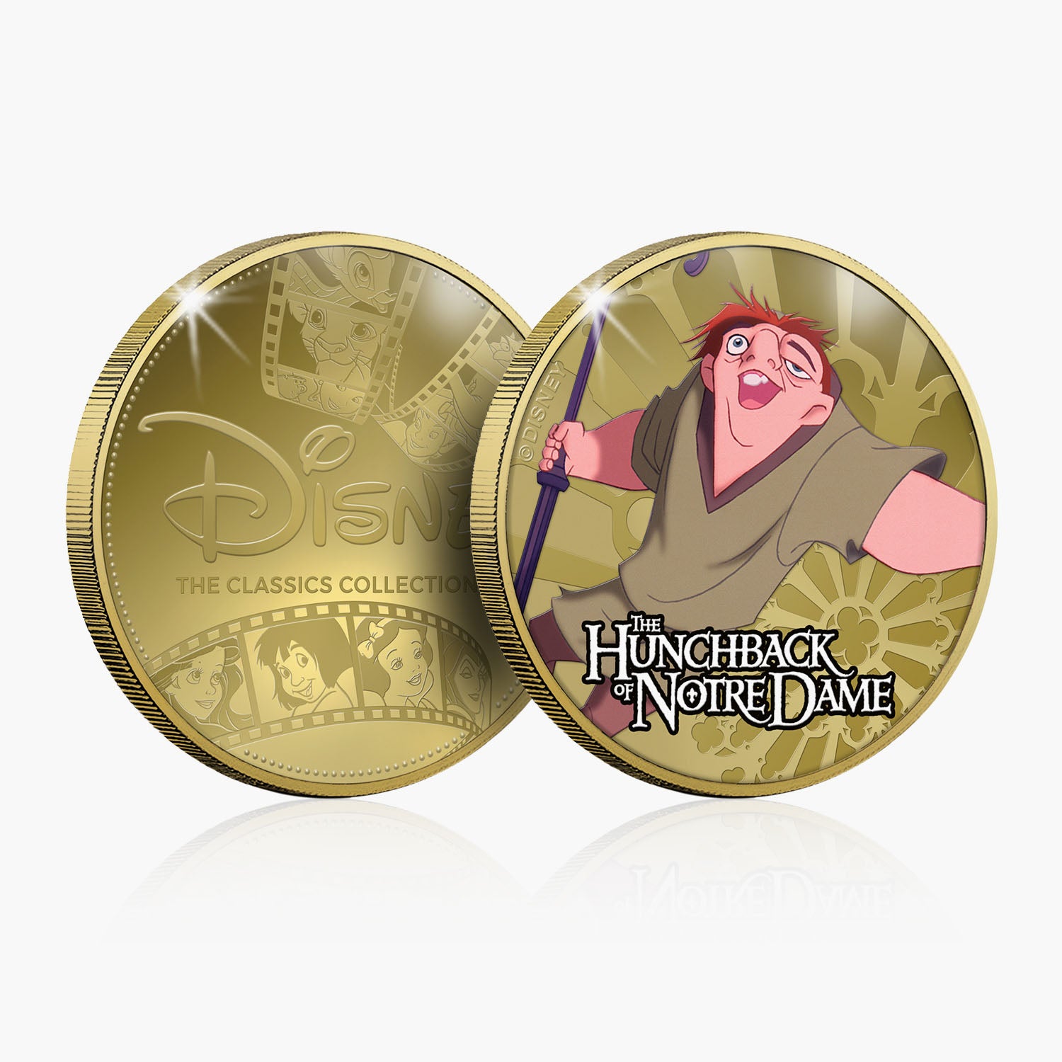 The Hunchback of Notre Dame Gold-Plated Commemorative