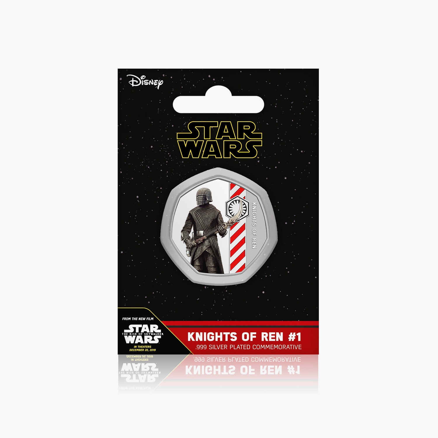 Knights of Ren #1 Silver-Plated Commemorative