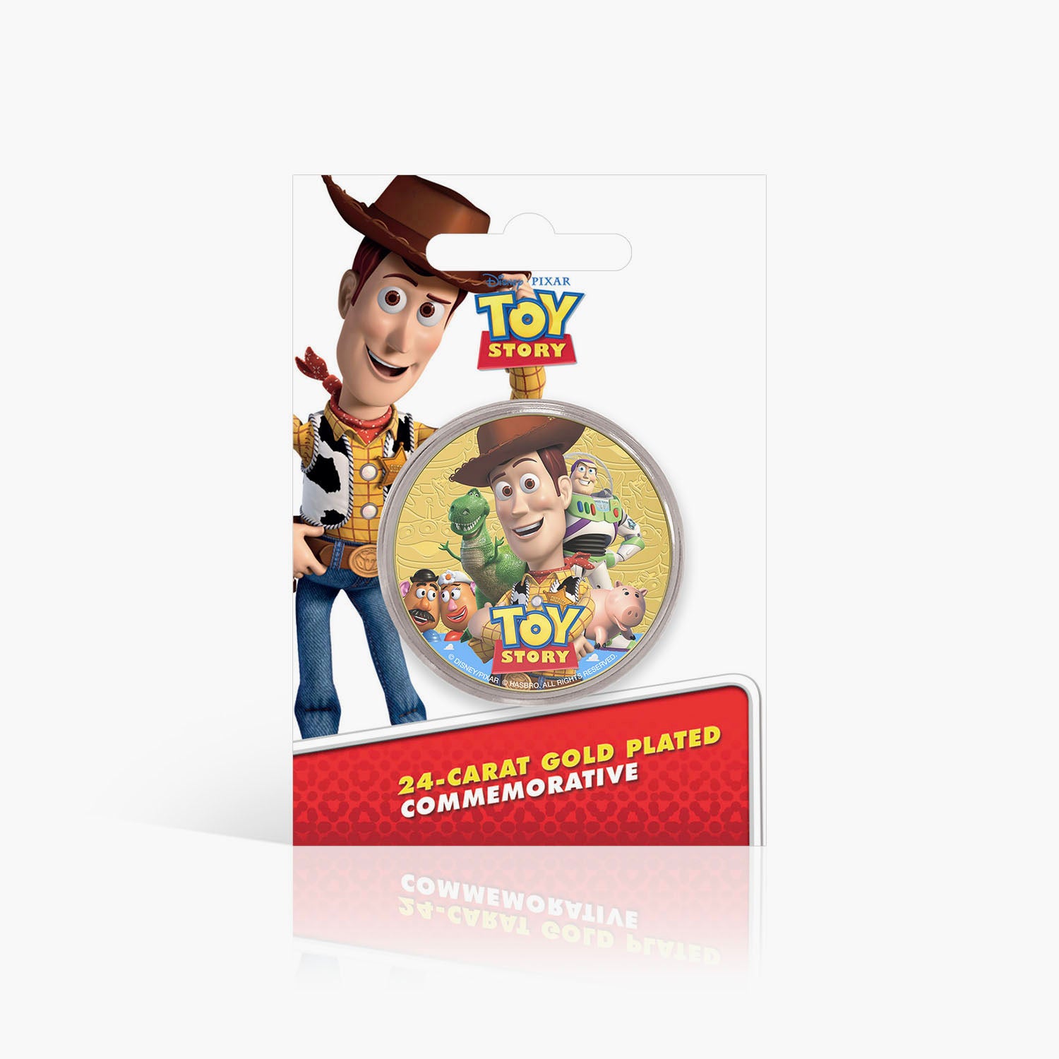 Toy Story commémoratif plaqué or