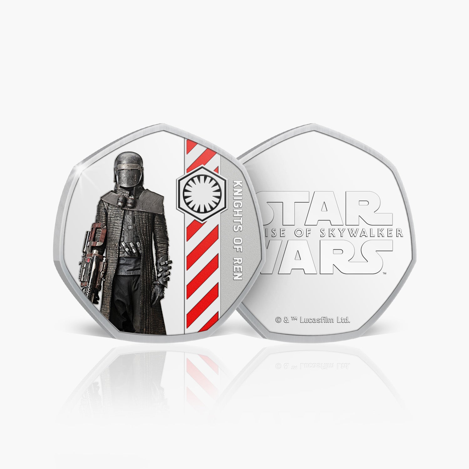 Knights of Ren #3 Silver-Plated Commemorative