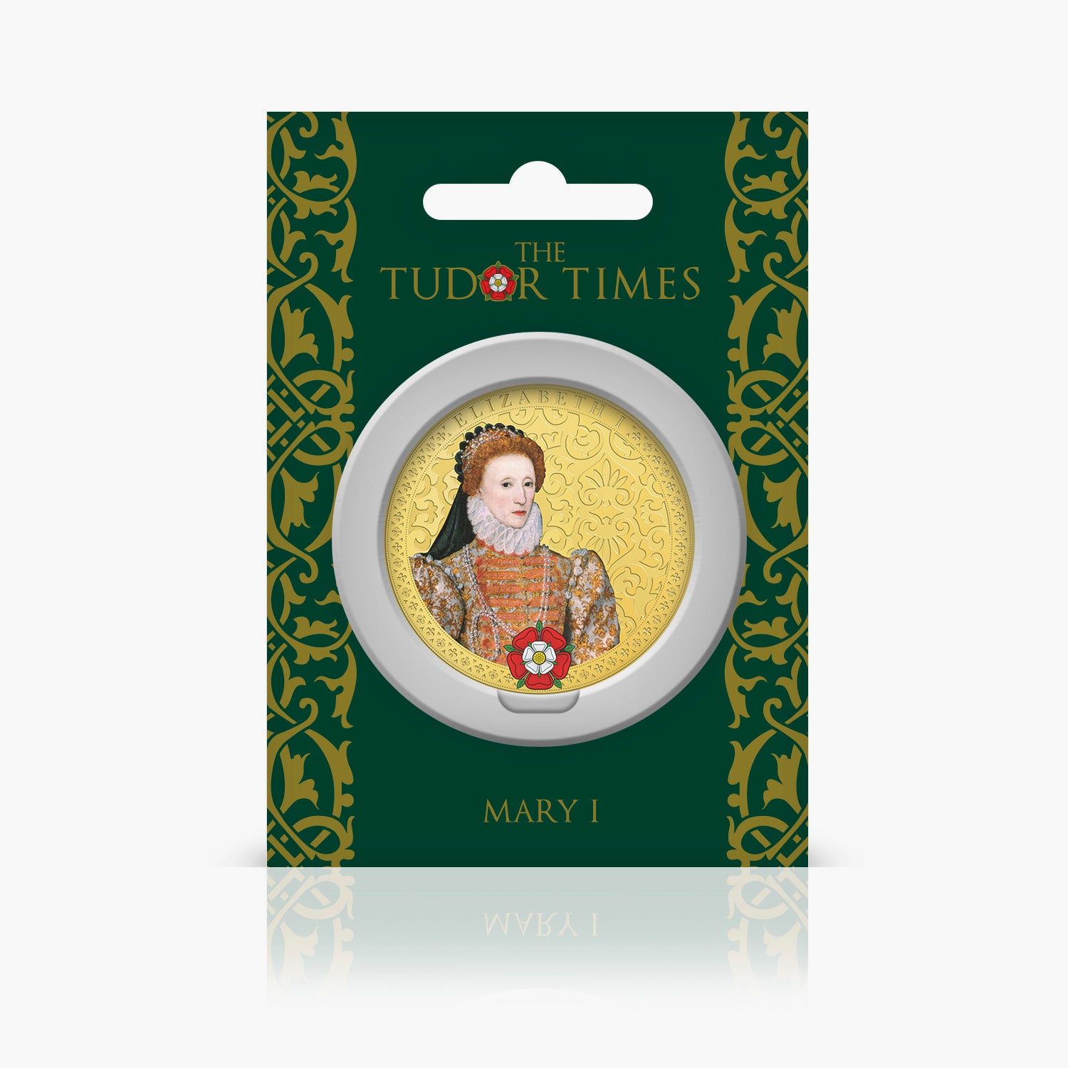 Elizabeth I Gold-Plated Commemorative