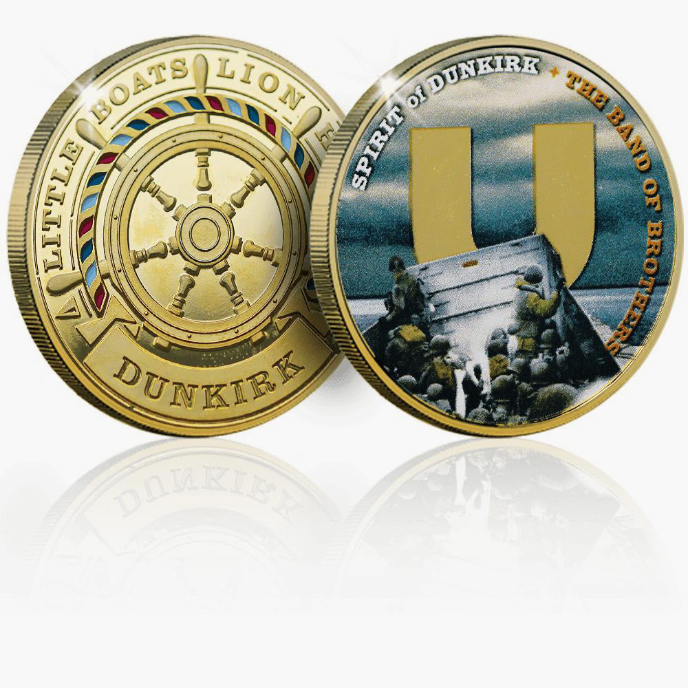 The Band of Brothers Gold-Plated Commemorative