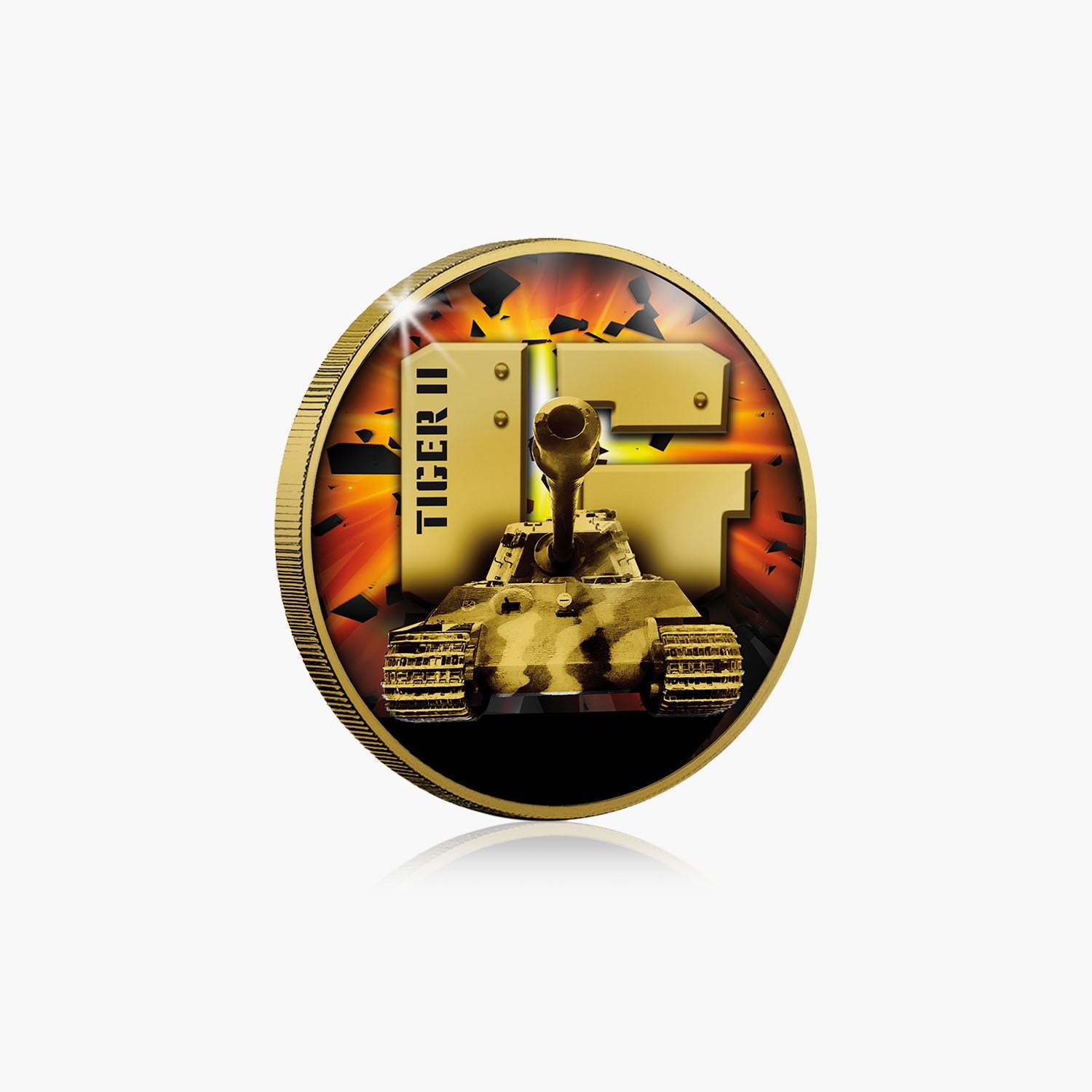 Tiger II Gold-Plated Commemorative