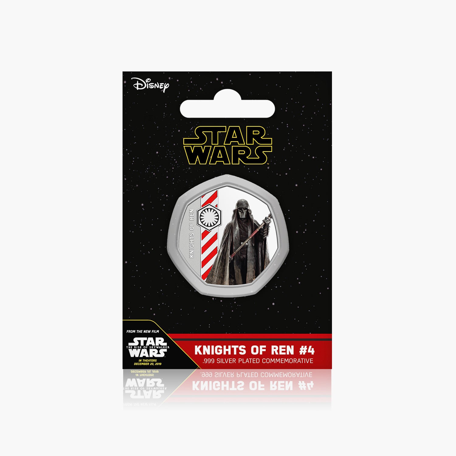 Knights of Ren #4 Silver-Plated Commemorative