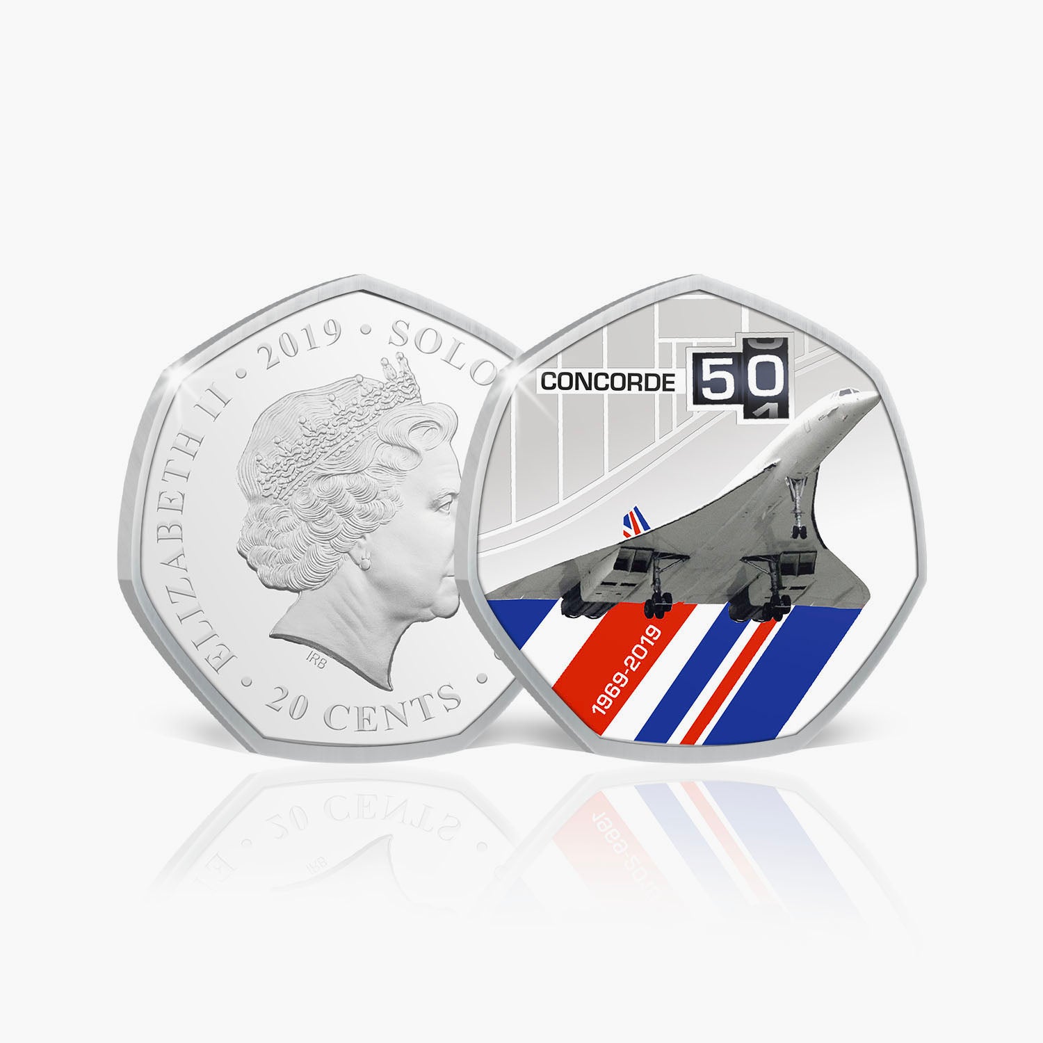 Taking Flight Silver-Plated 20 Cents Coin