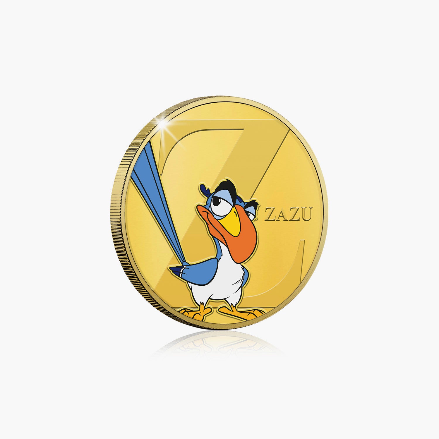 Z Is For Zazu Gold-Plated Full Colour Comm