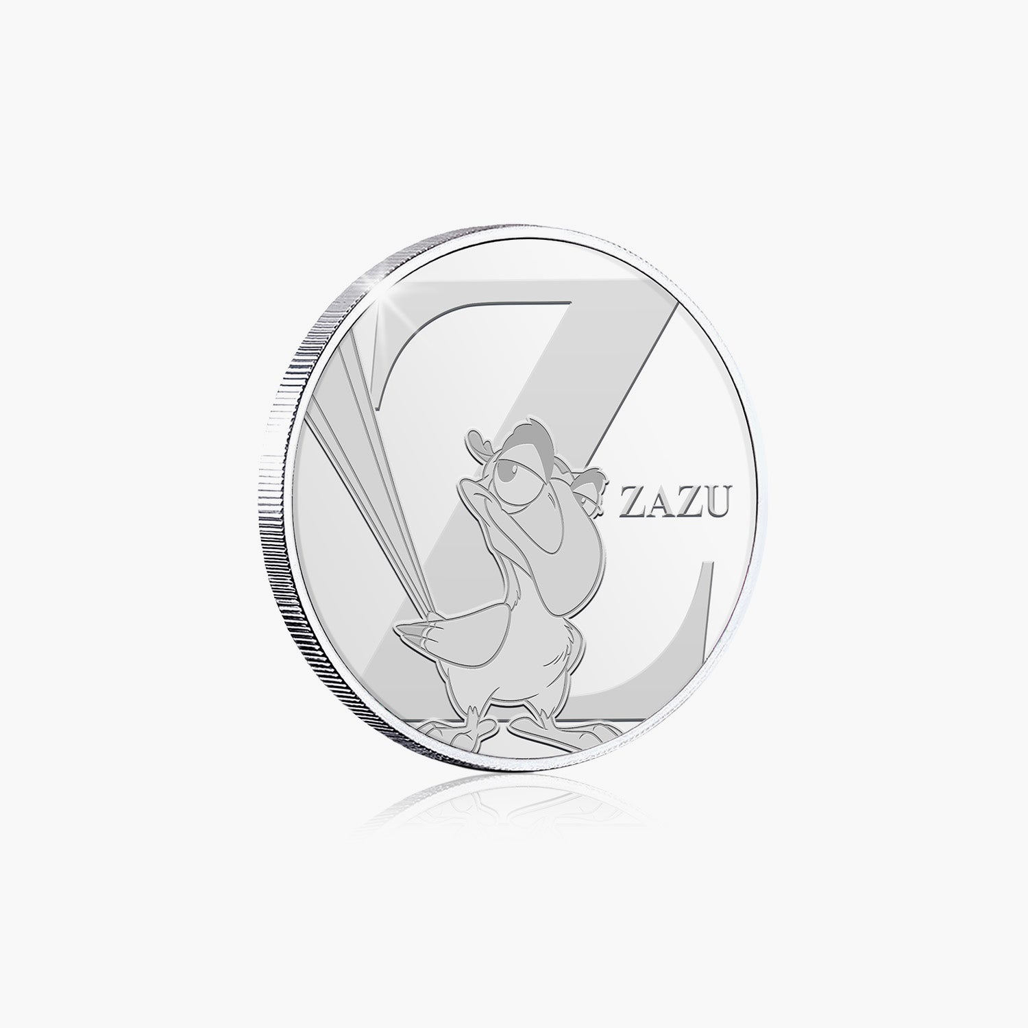 Z Is For Zazu Silver-Plated Commemorative