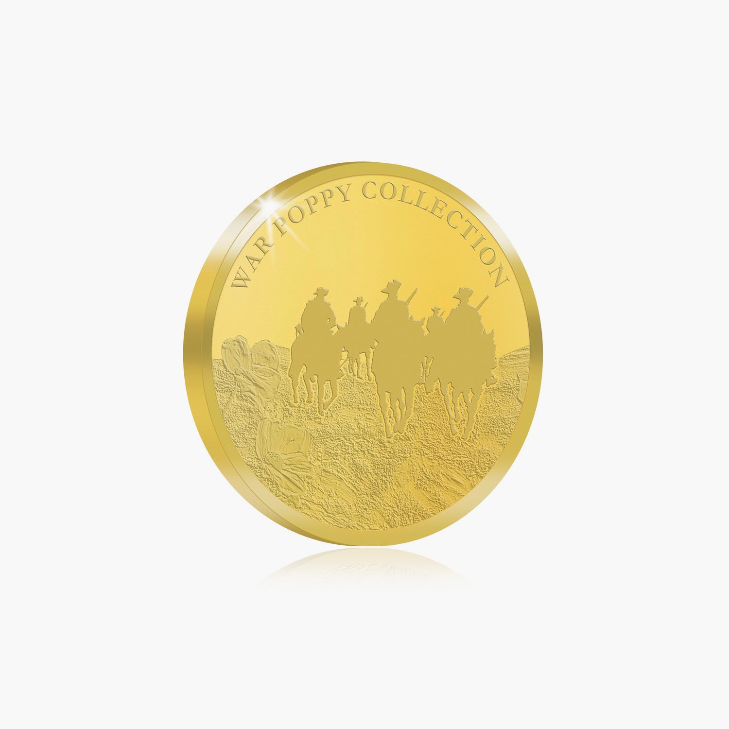 For The Light Horse & Walers 11mm Gold Coin