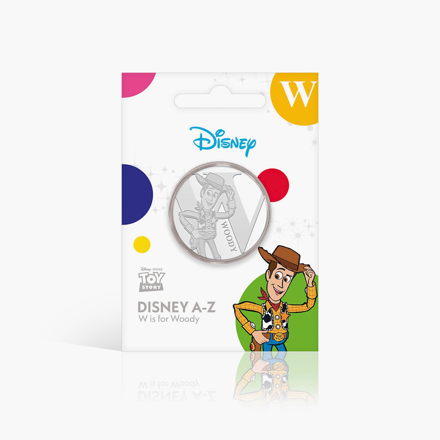 W Is For Woody Silver-Plated Commemorative