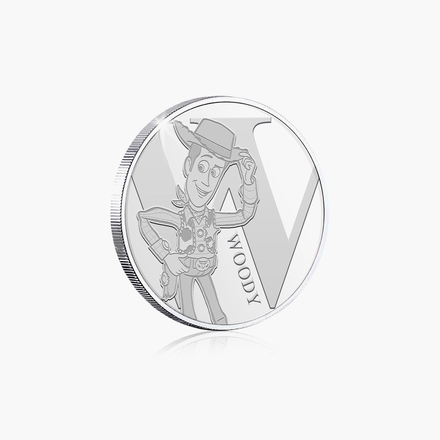 W Is For Woody Silver-Plated Commemorative