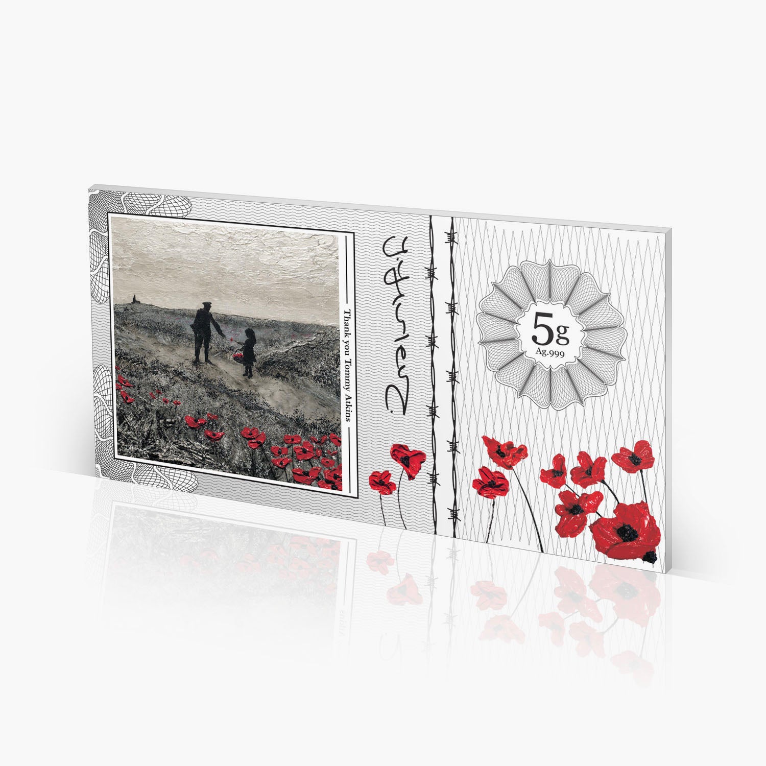War Poppy Complete Silver Note Collection