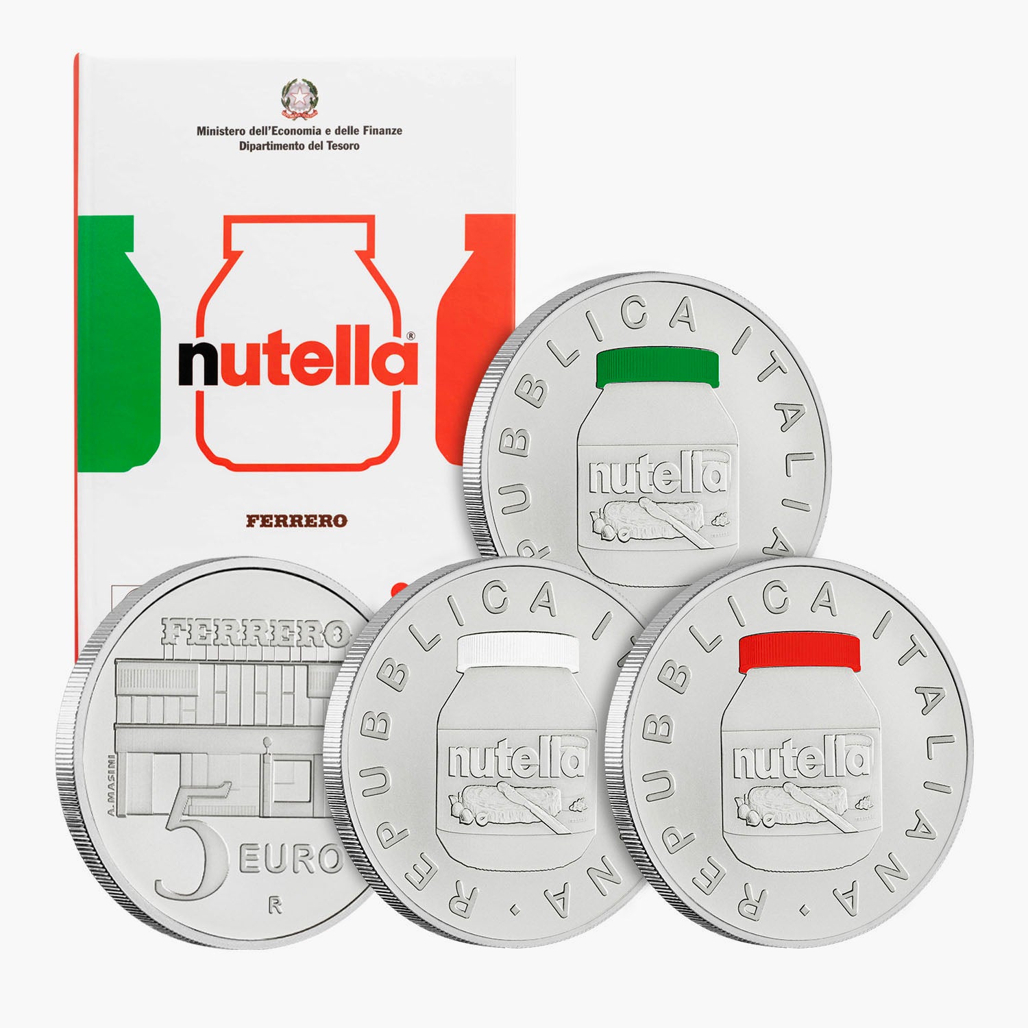 The Nutella 75th Anniversary Italian Coin Set