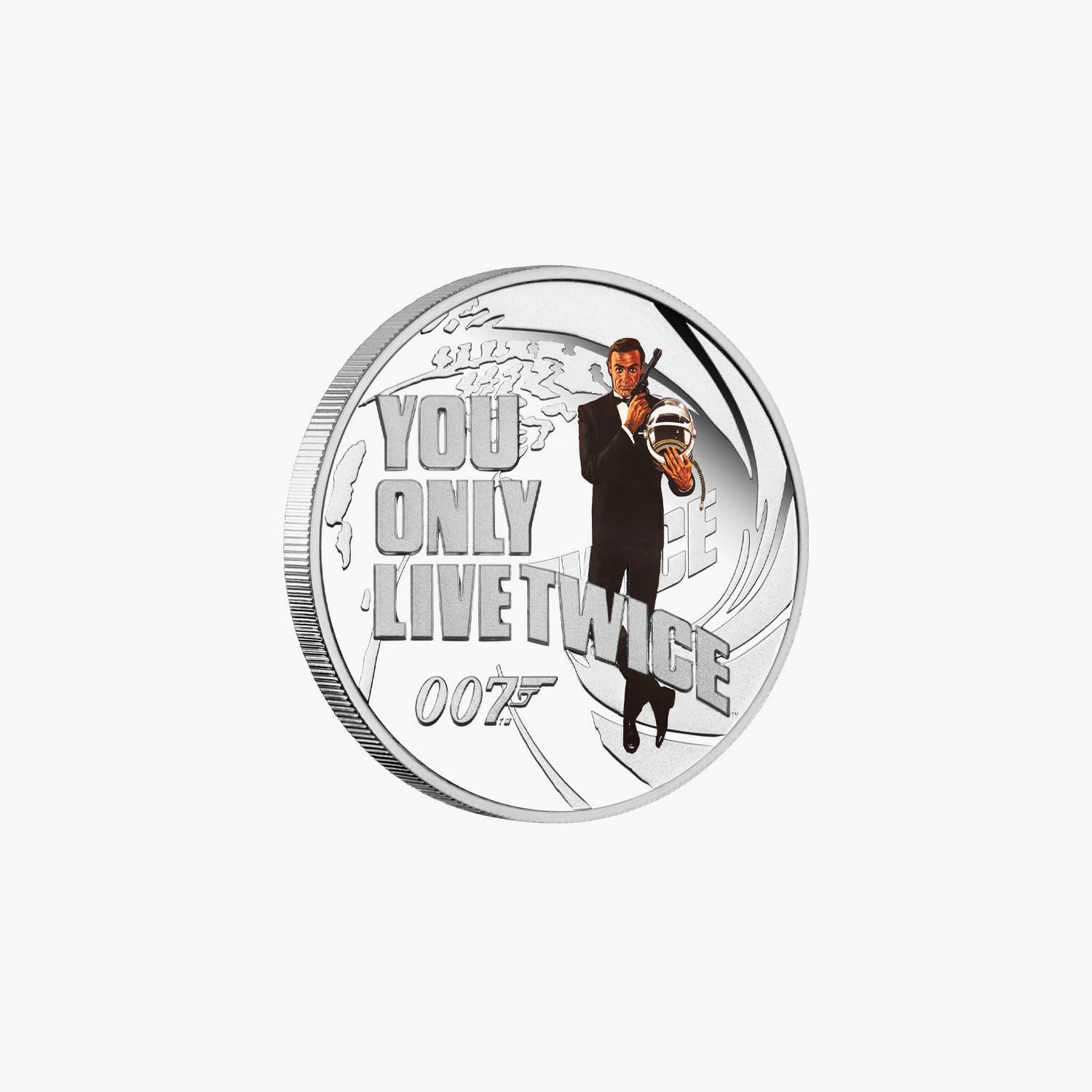 James Bond - You Only Live Twice Solid Silver Movie Coin