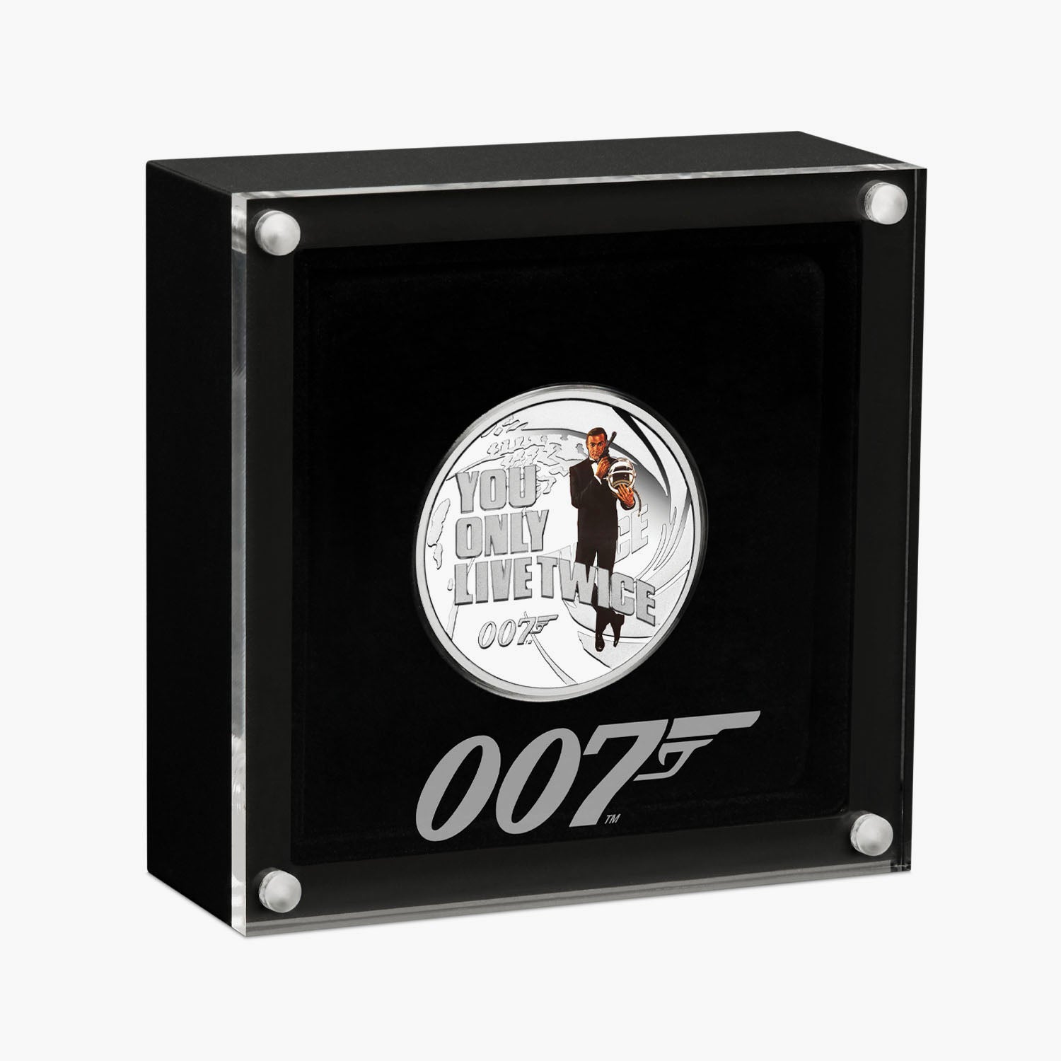 ジェームズ・ボンド - 007は二度死ぬ ソリッドシルバー映画コイン