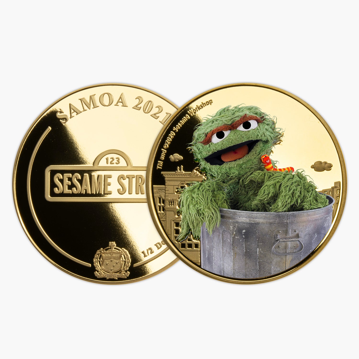 The Complete 2021 Sesame Street Coin Collection