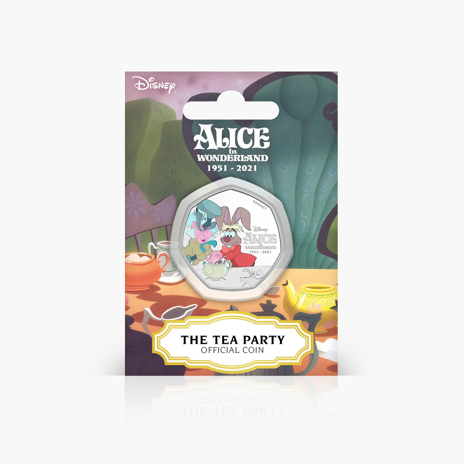 The Tea Party Silver Plated Coin