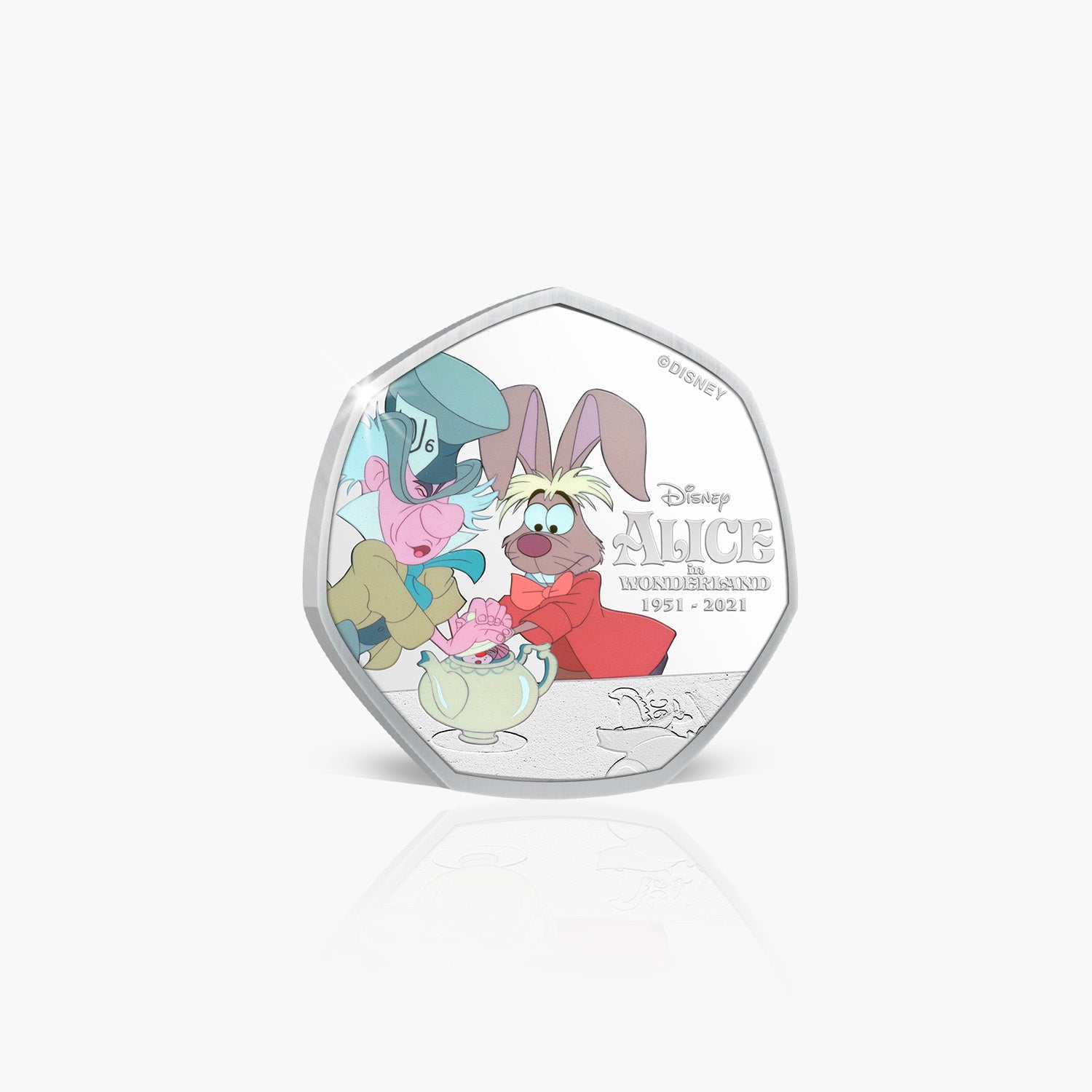 The Tea Party Silver Plated Coin
