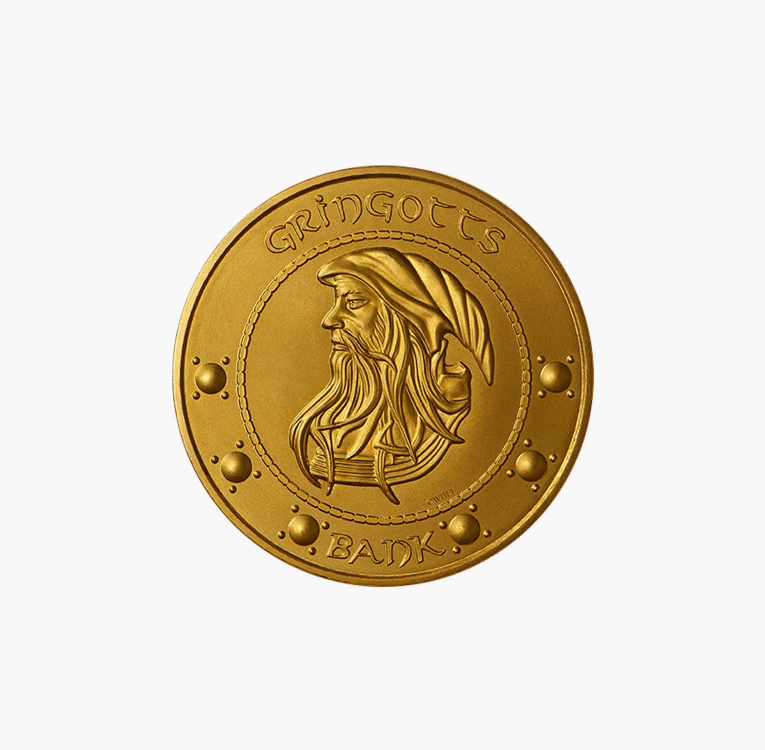 La pièce de monnaie officielle Harry Potter Galleon de Gringotts Wizarding Bank