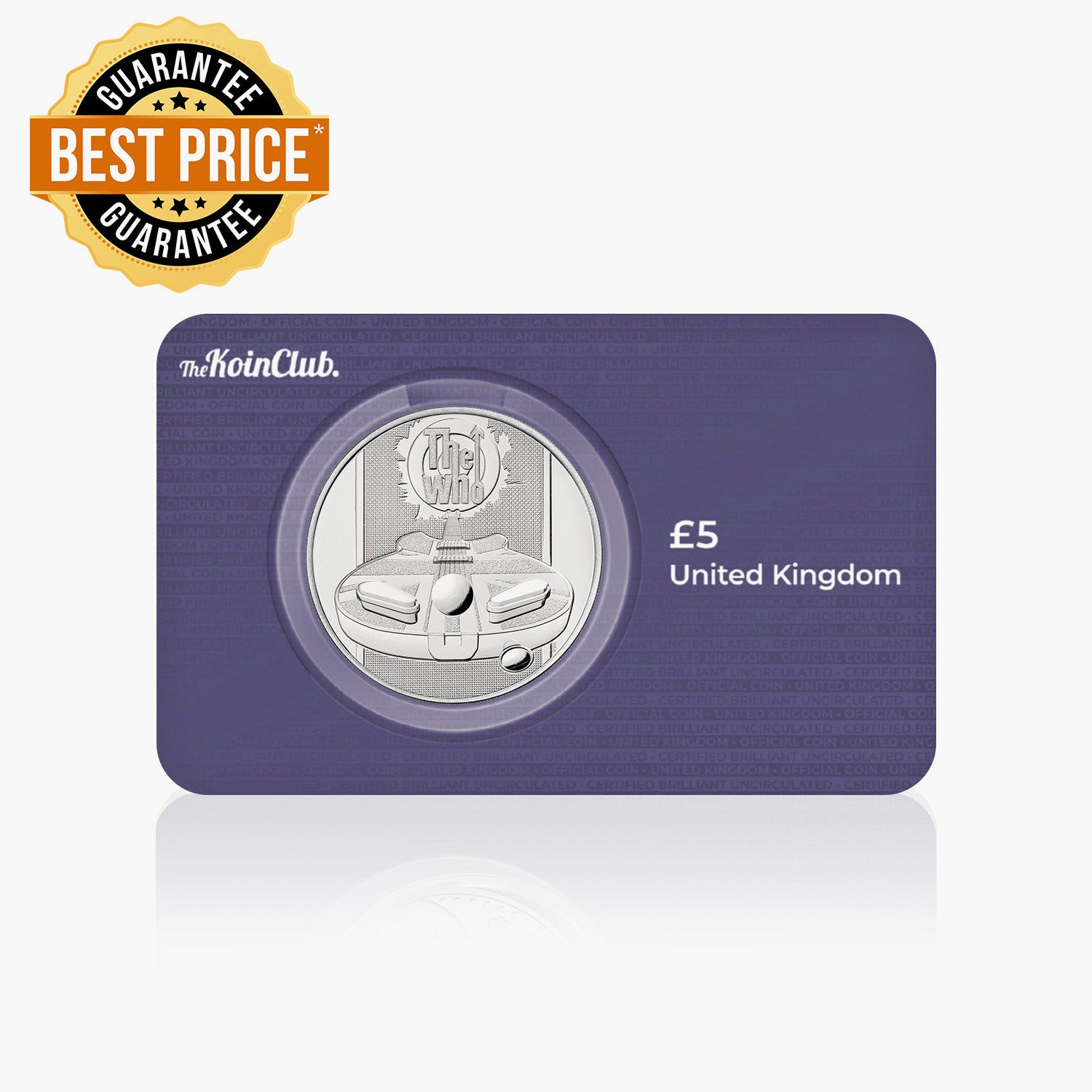 The Who £5 2021 BU Coin