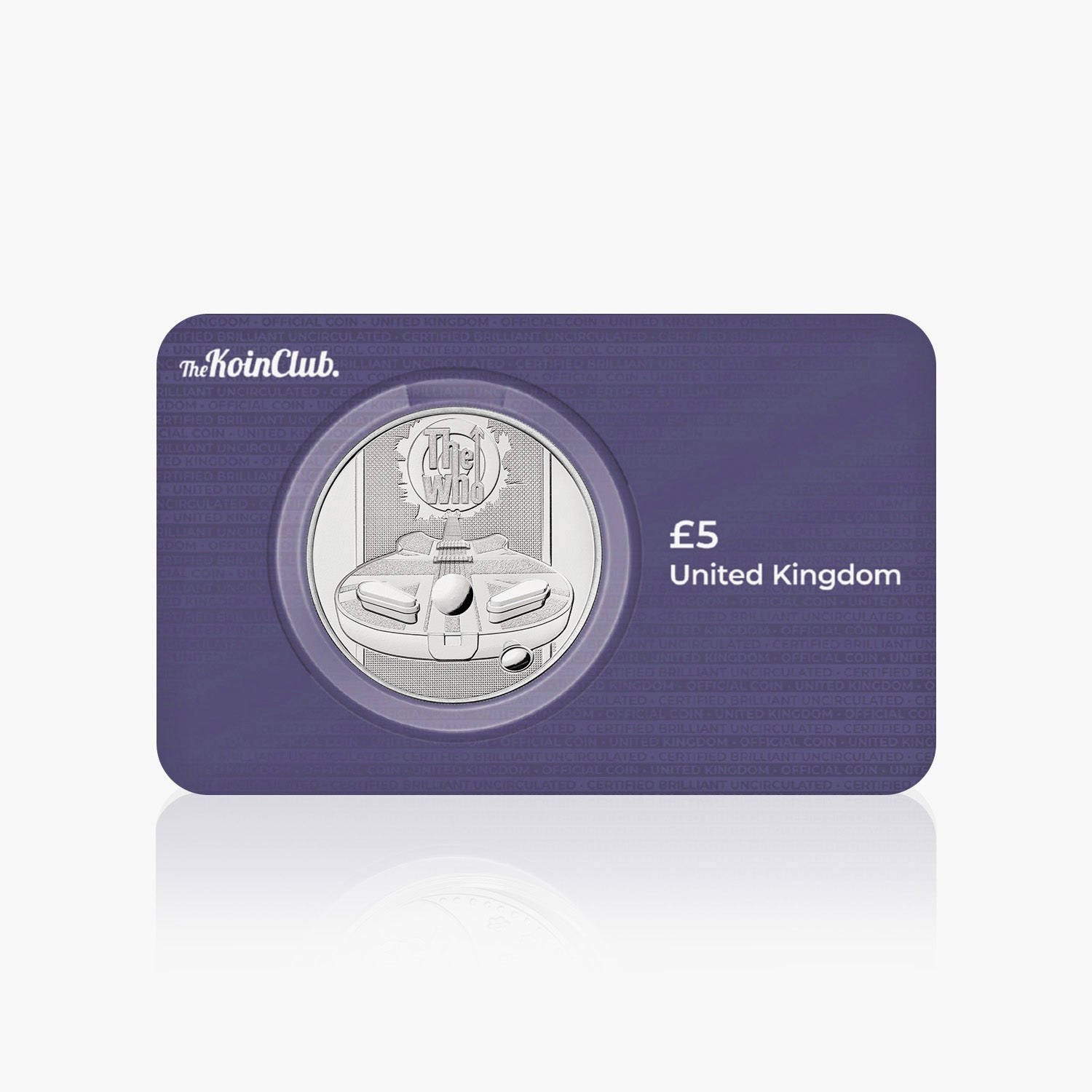 The Who £5 2021 BU Coin