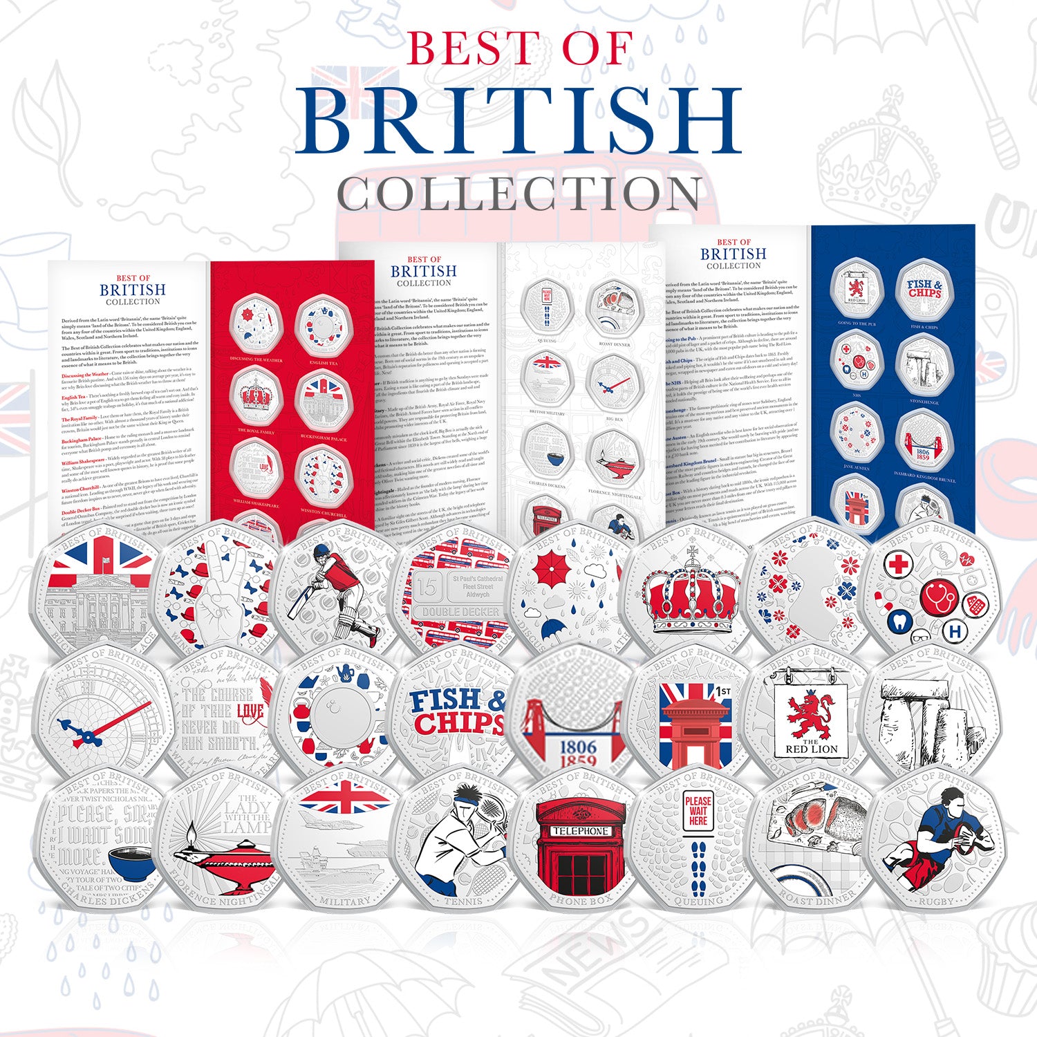 The Best of British Silver Plated Bundle