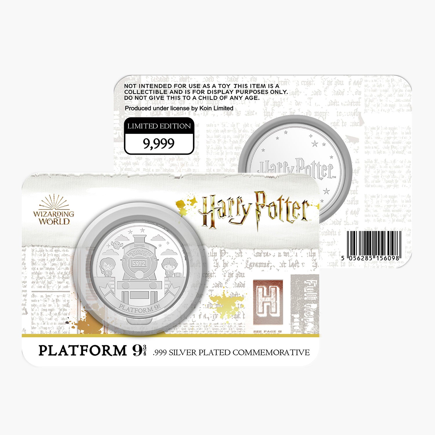 The Official Harry Potter Platform 3/4 Commemorative