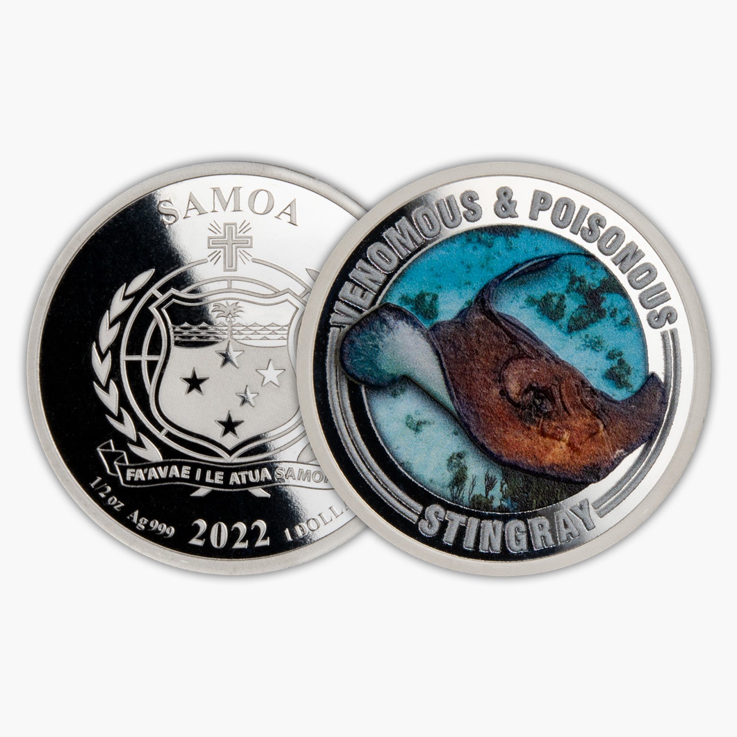 Stingray Silver One Dollar Coin