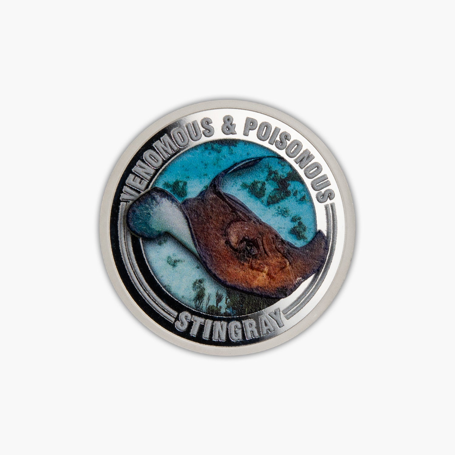 Stingray Silver One Dollar Coin