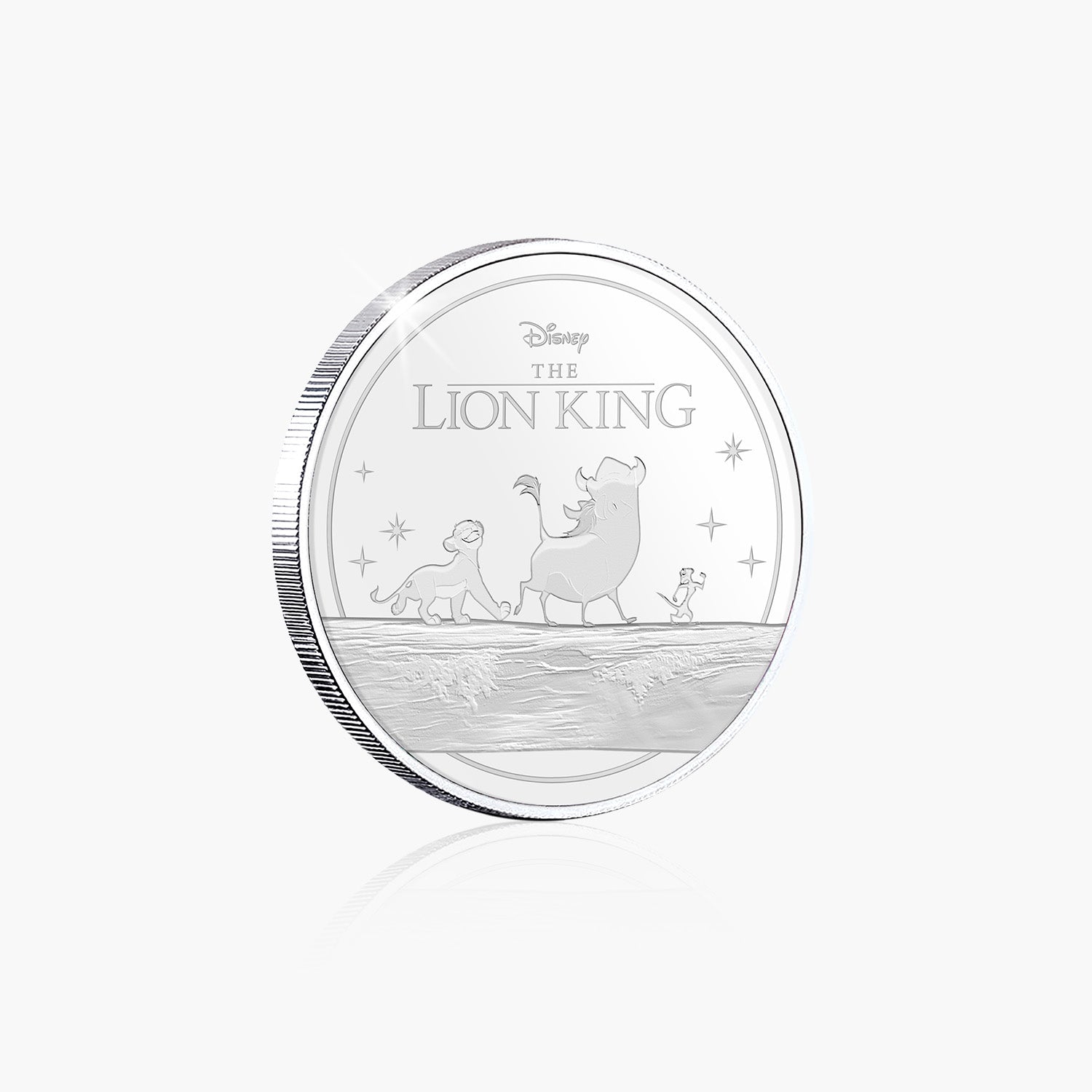Le Roi Lion commémoratif d'argent