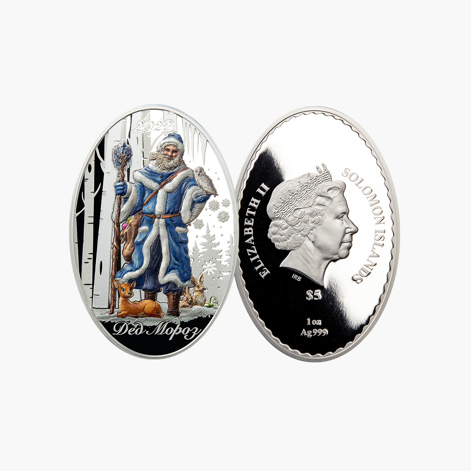 Father Frost 1oz Silver Coin