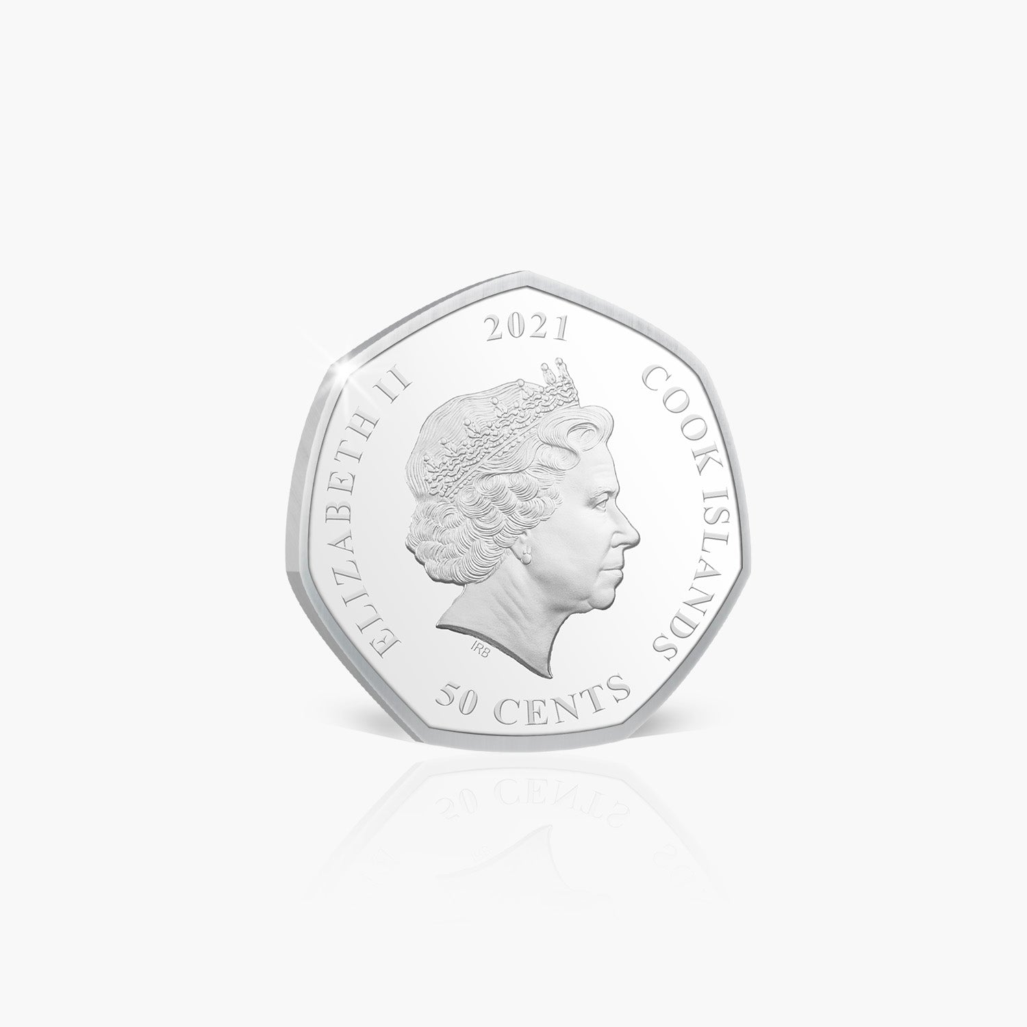 Fuchsia Silver Plated Coin