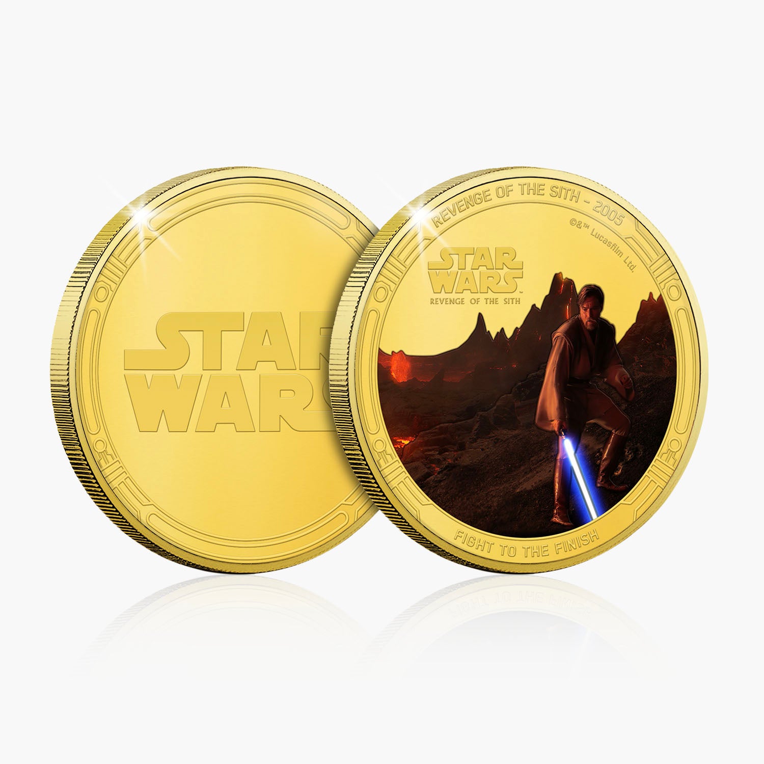 Revenge of the Sith Gold Plated Commemorative