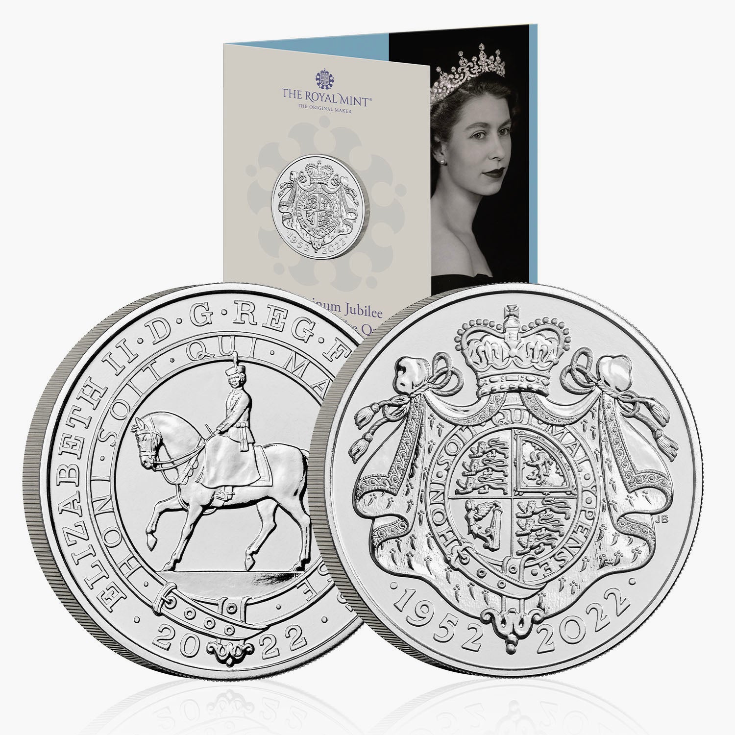 The Platinum Jubilee of Her Majesty The Queen 2022 UK £5 Brilliant Uncirculated Coin