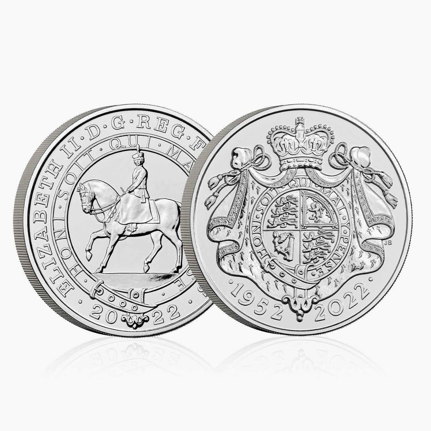女王陛下のプラチナ ジュビリー 2022 英国 £5 ブリリアント未流通コイン