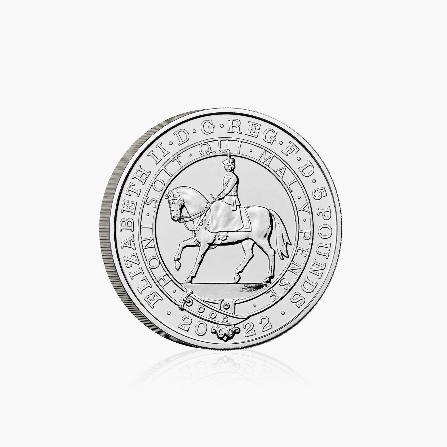 女王陛下のプラチナ ジュビリー 2022 英国 £5 ブリリアント未流通コイン