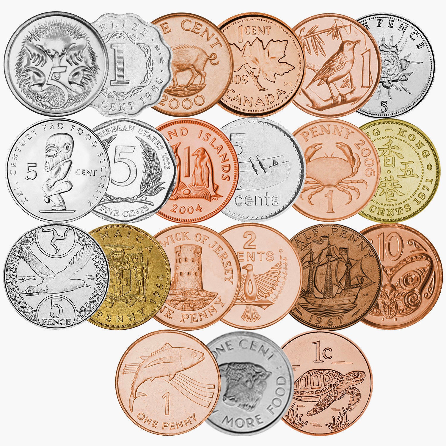 Her Majesty Queen Elizabeth II Coins from the Commonwealth Collectors Edition