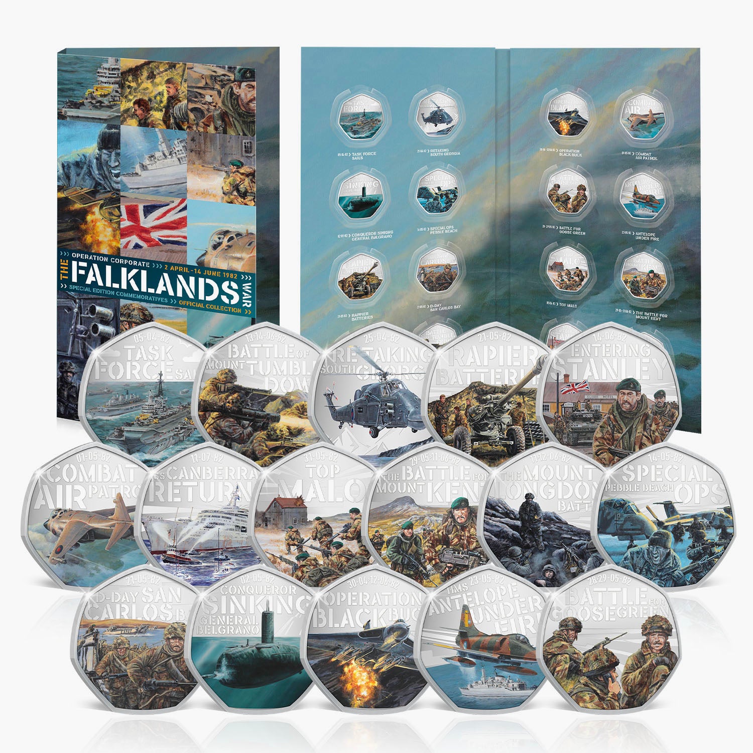 フォークランド戦争40周年公式コンプリートコレクション