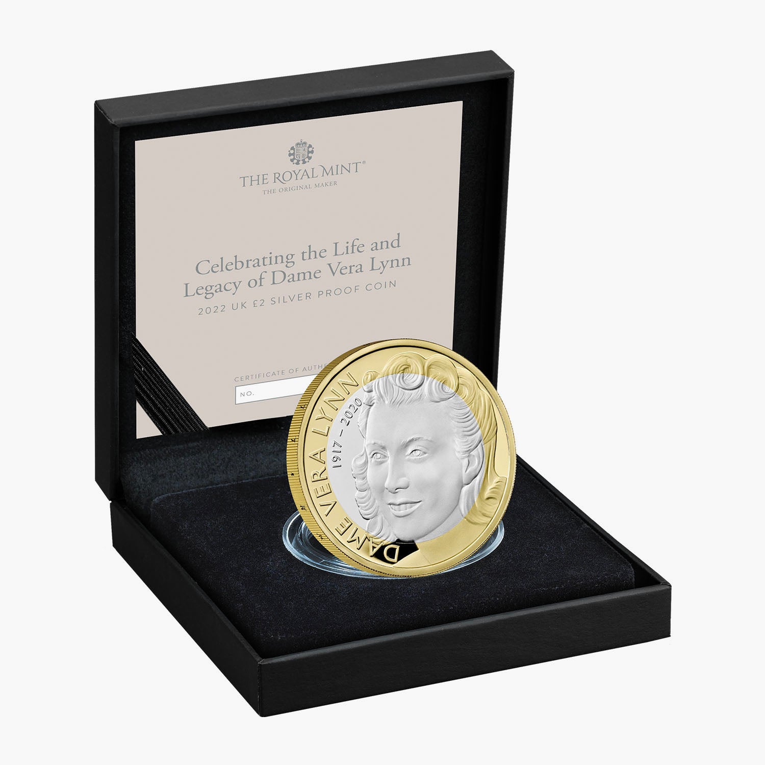Celebrating the Life and Legacy of Dame Vera Lynn 2022 UK £2 Silver Proof Coin