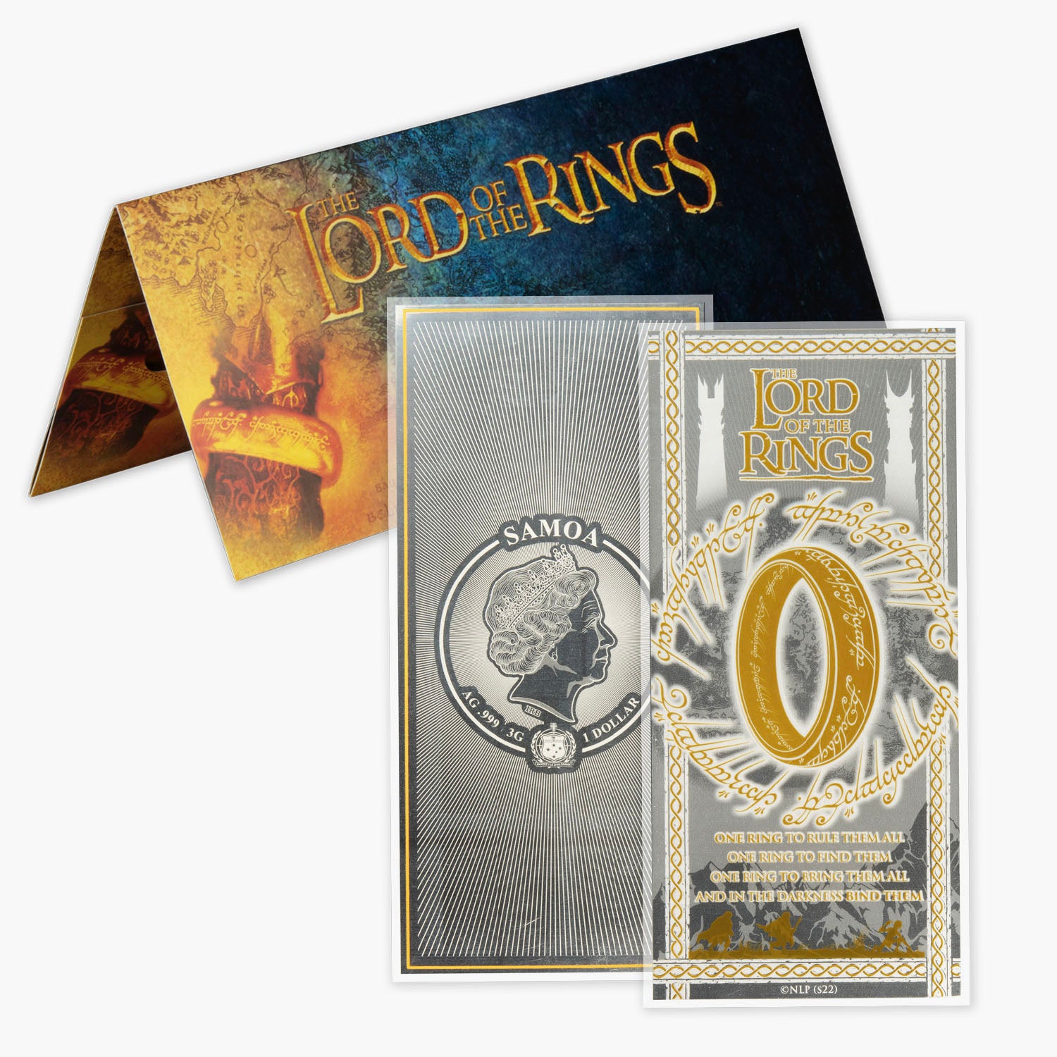 The Official Lord of the Rings Pure Silver Legal Tender Note