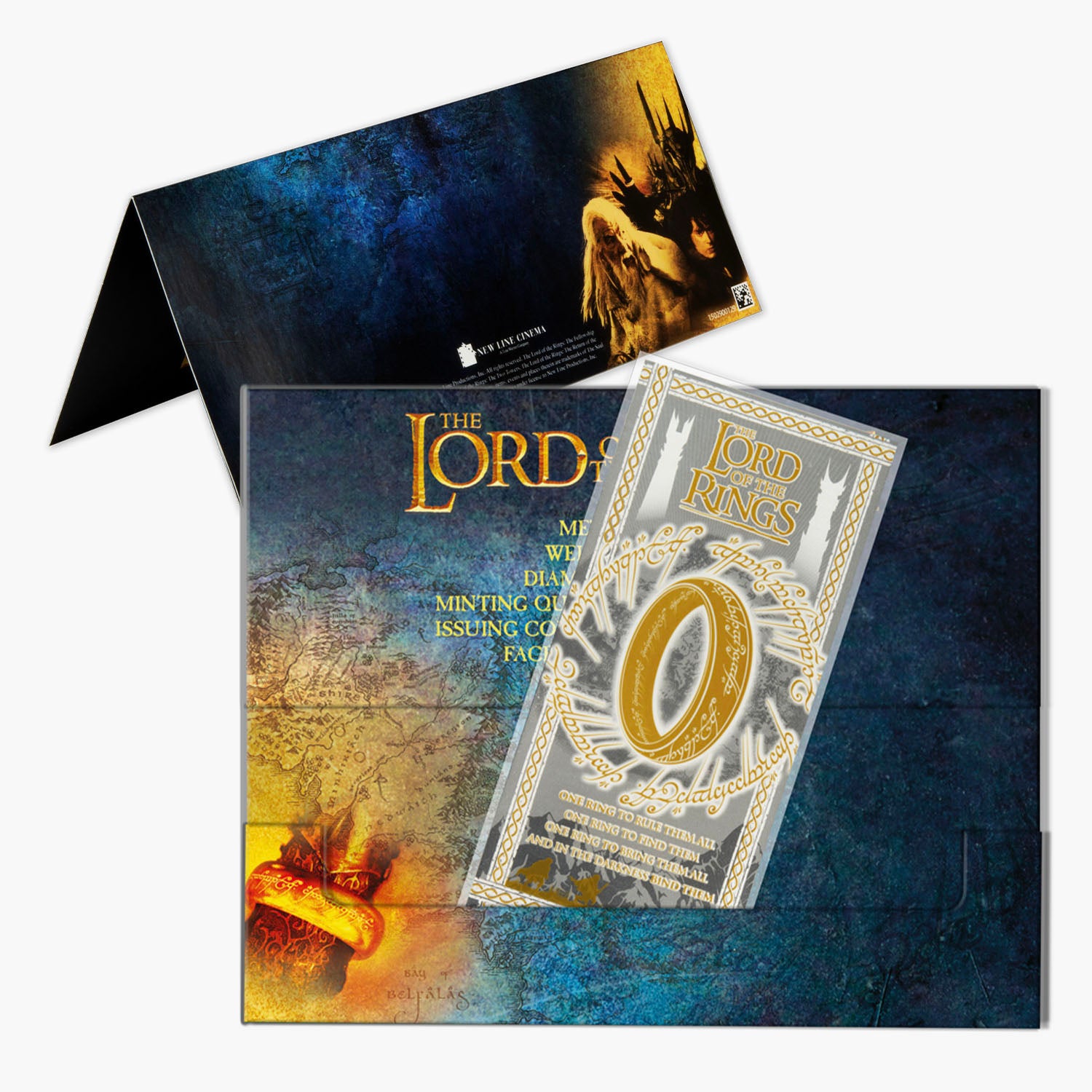 The Official Lord of the Rings Pure Silver Legal Tender Note