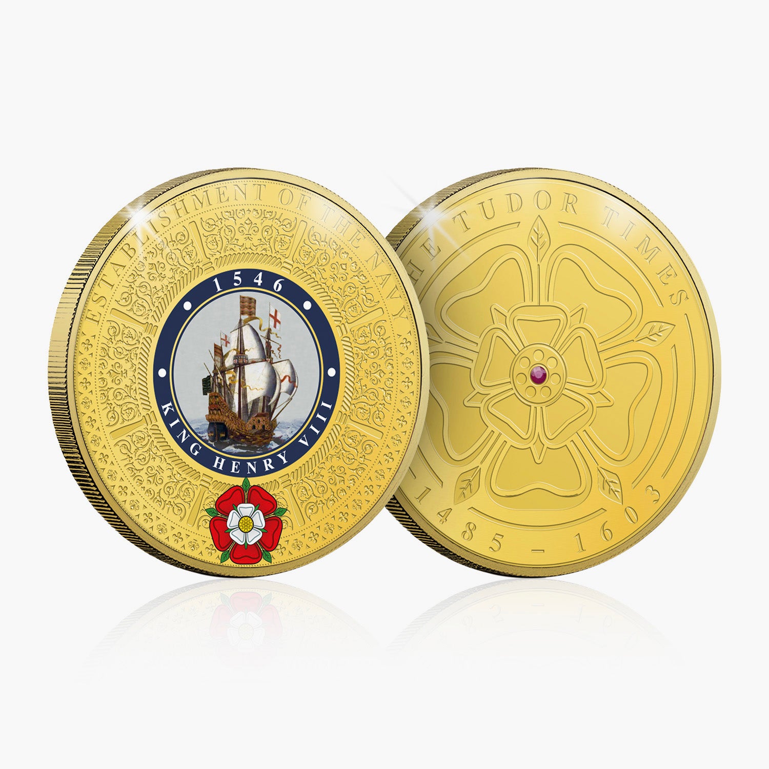 The Establishment of the Navy Gold-Plated Commemorative