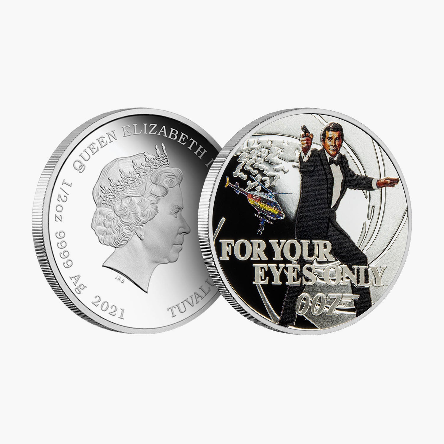 James Bond - For Your Eyes Only Solid Silver Movie Coin