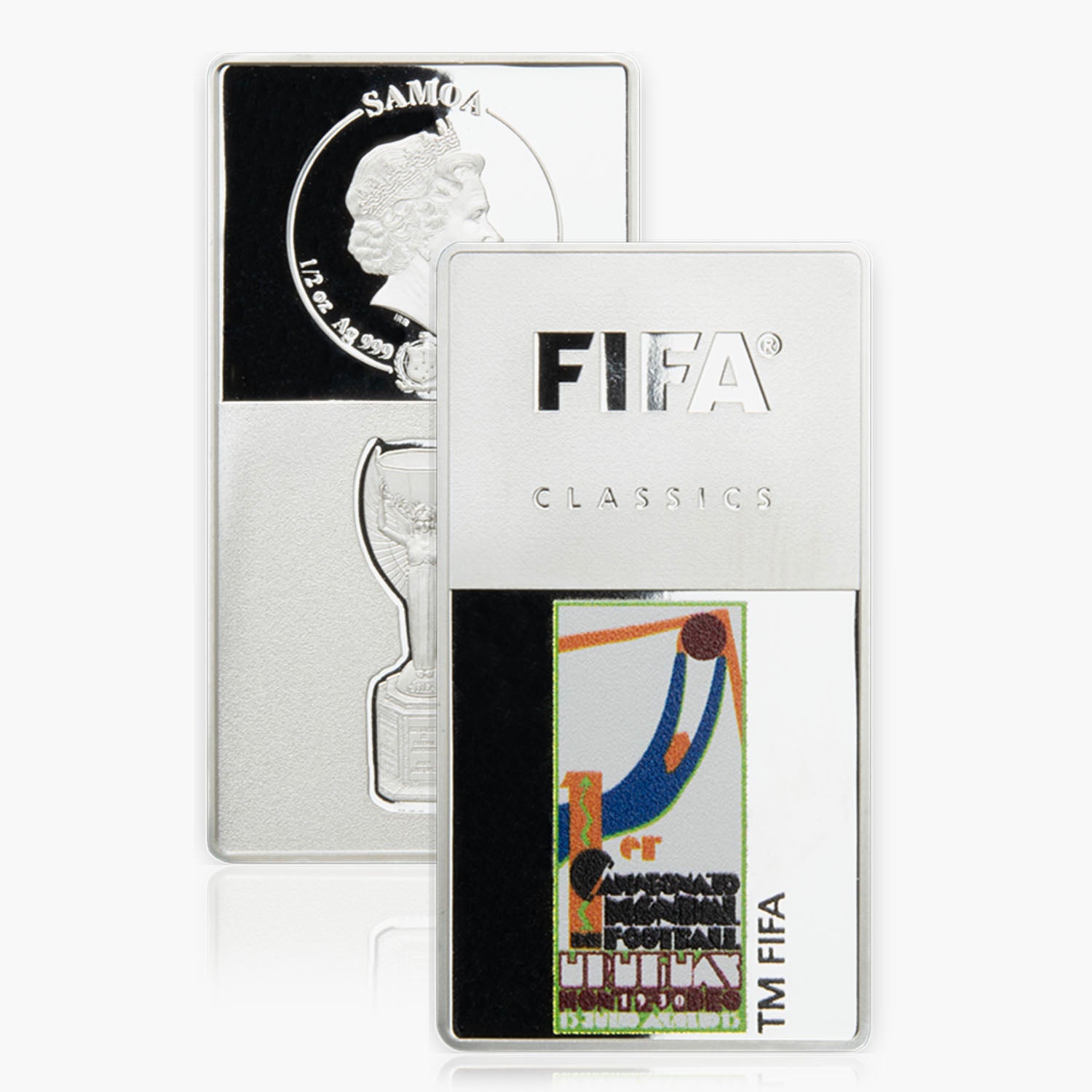 Uruguay 1930 Silver Fifa World Cup Coin Bar