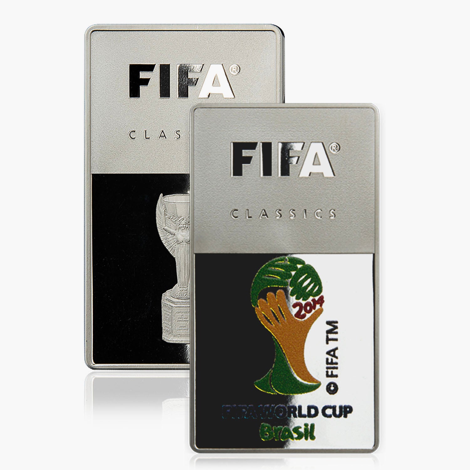 Brazil 2014 Silver Fifa World Cup Coin Bar