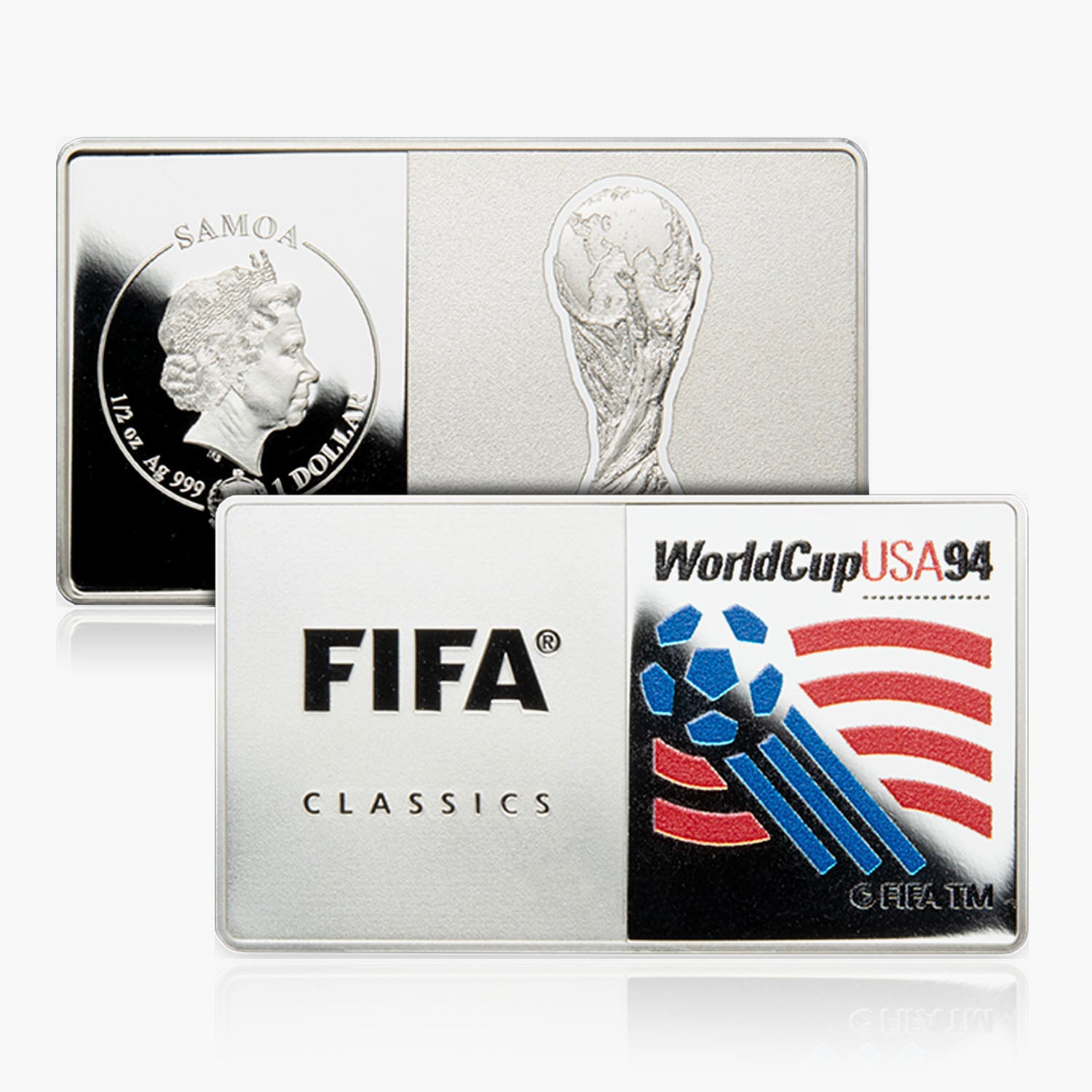 United States 1994 Silver Fifa World Cup Coin Bar
